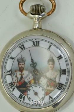 ONE OF A KIND Imperial Russian WWI military Officer's award watch. Nicholas II