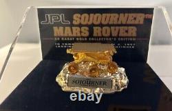 ONE OF A KIND JPL Mars Pathfinder Sojourner 24K Rover in Exclusive Acrylic Case