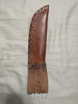 ONE OF A KIND Knife handmade from railroad nail, stainless steel, 9 1/2 inches