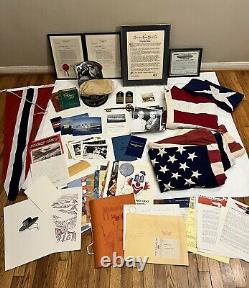 ONE OF A KIND LOT American Presidents Lines SS President Wilson Ship Memorabilia