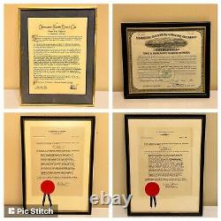 ONE OF A KIND LOT American Presidents Lines SS President Wilson Ship Memorabilia