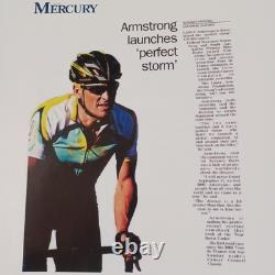 ONE-OF-A-KIND Lance Armstrong's Autographed/ Signed CLIP BOOK, 100+ Pages