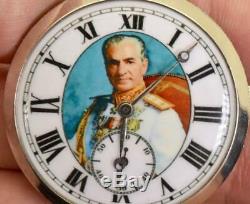 ONE OF A KIND Platinum & Diamonds pocket watch for Mohammad Reza Pahlavi