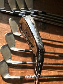 ONE-OF-A-KIND Prototype TITLEIST Individually Machined COLLECTIBLE IRONS 1,3-PW