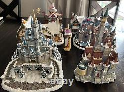 ONE OF A KIND RARE Disney Princess christmas village Castle dept 56