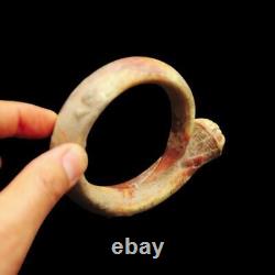 ONE OF A KIND Rare Antique Carved Stone Bracelet of Ancient Egyptian