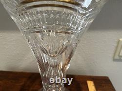 ONE OF A KIND SHOWCASE PIECE Waterford 14 Master Cutter Exhibition Vase ONE OF A KIND SHOWCASE PIECE Waterford 14 Master Cutter Exhibition Vase