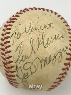 ONE-OF-A-KIND Signed Baseball! PRES. NIXON, DIMAGGIO, MARIS, WILLIE NELSON+ (JSA)