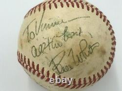 ONE-OF-A-KIND Signed Baseball! PRES. NIXON, DIMAGGIO, MARIS, WILLIE NELSON+ (JSA)