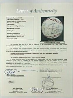 ONE-OF-A-KIND Signed Baseball! PRES. NIXON, DIMAGGIO, MARIS, WILLIE NELSON+ (JSA)