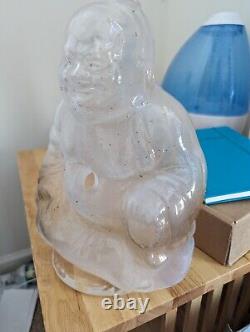 ONE OF A KIND Traveling Buddha Glass Bong