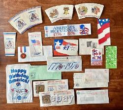 ONE-OF-A-KIND Vintage 1976 BICENTENNIAL COLLECTION Large Assortment Collected