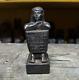One Of A Kind Vintage Antique Pharaonic Statue Sitting Scribe Of Solid Stone Bc