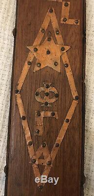 ONE OF A KIND! Vintage Phi Gamma Delta Fraternity Paddle. Dont Miss Out