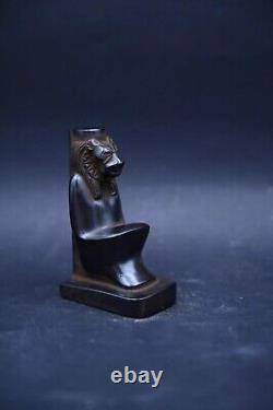 ONE OF KIND ANCIENT EGYPTIAN ANTIQUES SEKHMET STATUE EGYPTIAN GODDESS OF WAR Bc