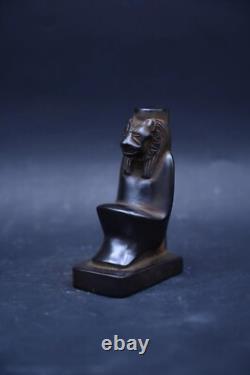 ONE OF KIND ANCIENT EGYPTIAN ANTIQUES SEKHMET STATUE EGYPTIAN GODDESS OF WAR Bc