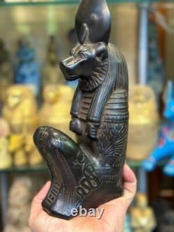 ONE OF KIND ANCIENT EGYPTIAN ANTIQUITIES ANCIENT SEKHMET STATUE WAR GODDESS Bc