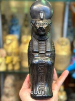 ONE OF KIND ANCIENT EGYPTIAN ANTIQUITIES ANCIENT SEKHMET STATUE WAR GODDESS Bc