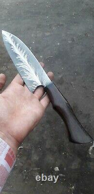 ONE OF KIND Damascus Steel Custom Hand Made Chef knife MOSAIC CINMAYE 12 Wengie