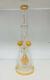 One Of Kind Hookah Water Pipe 19 Thick Glass Chamber Yellow Tobacco Bong Usa