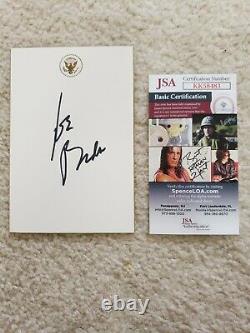 ONE-OF-KIND Official Seal of the President card signed by Joe Biden with JSA