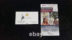 ONE OF KIND SIGNED Official US Senate card President Joe Biden with JSA
