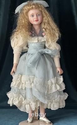 OOAK Collectible Polymer Fimo 15 Doll By Artist Edna Dali