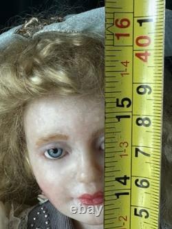OOAK Collectible Polymer Fimo 15 Doll By Artist Edna Dali