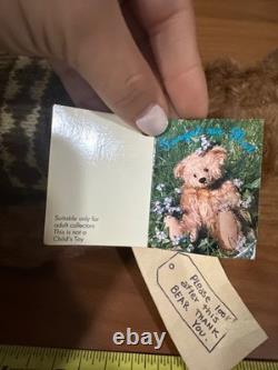 OOAK Handmade Artist Teddy Bear Snuff 10 One of a Kind Collectible 376