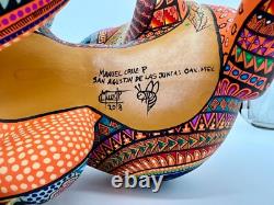 OWL/DEER/FISH- One of a kind wood hand-carved ALEBRIJE from Oaxaca, México OWL/DEER/FISH- One of a kind wood hand-carved ALEBRIJE from Oaxaca, México