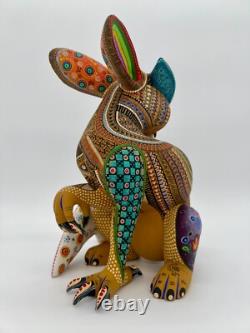 OWL/RABBIT/FISH- One of a kind wood hand-carved ALEBRIJE from Oaxaca, México