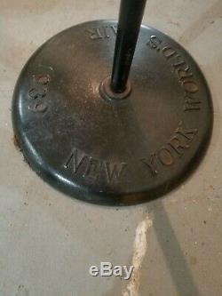 One Of A Kind 1939 New York Worlds Fair Pedestal Base Original Very Rare