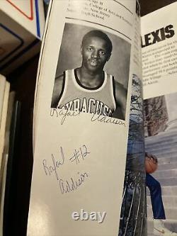 One Of A Kind 1982/83 Signed Syracuse Orange Basketball Yearbook Rautins Bruin +