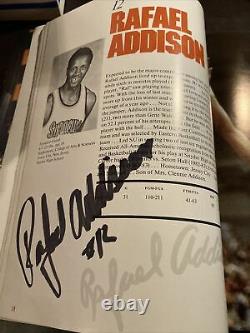 One Of A Kind 1983/84 Signed Syracuse Orange Basketball Yearbook Pearl +