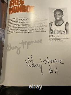 One Of A Kind 1983/84 Signed Syracuse Orange Basketball Yearbook Pearl +