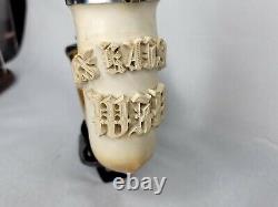 One Of A Kind Antique German Meerschaum Tobacco Pipe, From The German Empire