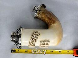 One Of A Kind Antique German Meerschaum Tobacco Pipe, From The German Empire