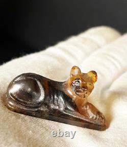 One Of A Kind BASTET goddess of protection to protect you -made of Agate stone