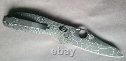 One Of A Kind Benchmade Lightning Mini Griptilian Cpm-s90v Carbon Fiber