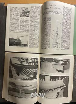 One Of A Kind Collection Of 14 Model Sailing Ship Books (2,300 Total Pages)