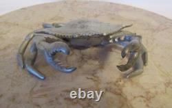 One Of A Kind Crab Inkwell, Pre-1906 Exposition Of The Three America's