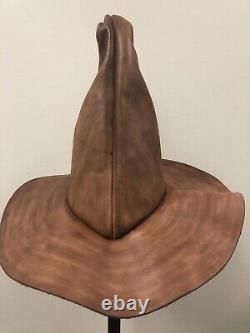 One Of A Kind! Custom Leather Harry Potter Handmade Sorting Hat Halloween Prop