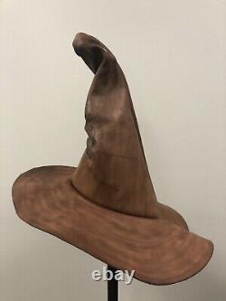 One Of A Kind! Custom Leather Harry Potter Handmade Sorting Hat Halloween Prop