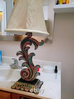 One Of A Kind Custom Painted Lamp