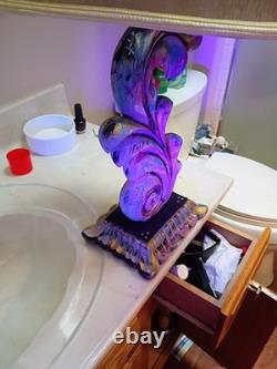 One Of A Kind Custom Painted Lamp