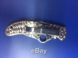 One Of A Kind Custom Vintage Spyderco Worker G2 Folding Knife From Japan