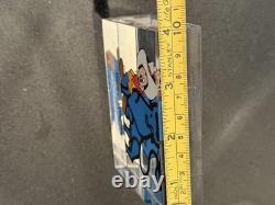 One Of A Kind! Disney LYONS, MICKEY MOUSE MERRILL LYNCH BULL Acrylic Paperweight