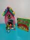 One Of A Kind Handcrafted Vintage Sesame Street Wooden House With Rare Julia