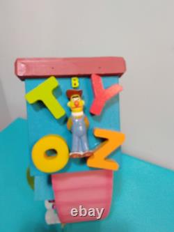One Of A Kind Handcrafted Vintage Sesame Street Wooden House With RARE JULIA