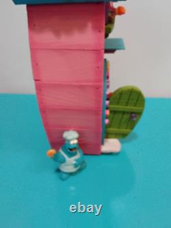 One Of A Kind Handcrafted Vintage Sesame Street Wooden House With RARE JULIA